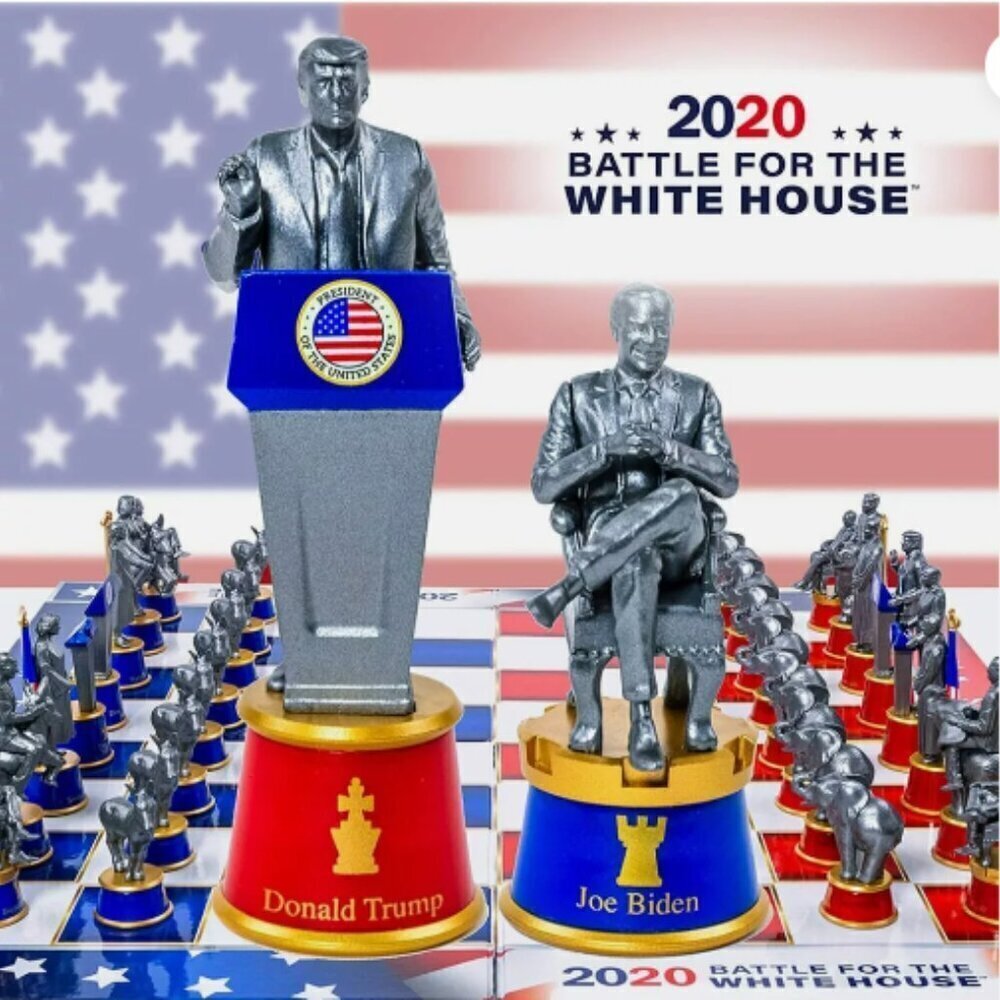 BulbHead 2020 Battle For The White House Collectors Edition Chess Set - Picture 4 of 4